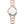 Premium white ceramic women watch (box included)-EYG100-White