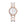 Premium white ceramic women watch (box included)-EYG100-White